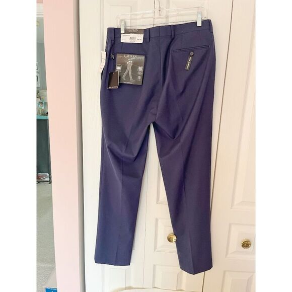 Ralph Lauren NWT Slim Stretch Flat Front Pocket Lightweight Trouser Pants - Picture 6 of 13